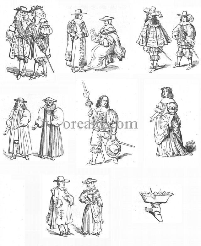 Costumes of Charles II Costumes of Charles II