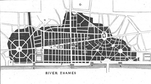Sir Christopher Wrens plan for rebuilding London Sir Christopher Wrens plan for rebuilding London