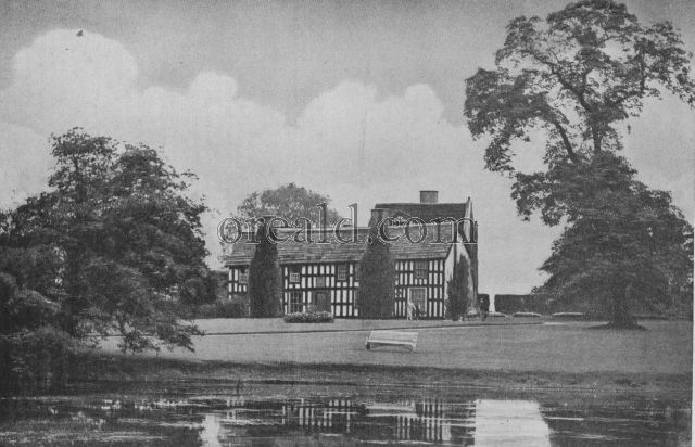 THE HALF-TIMBERED HALL AND RECTORY AT GAWSWORTH, HOME OF THE FYTTONS AND THE MAINWARINGS THE HALF-TIMBERED HALL AND RECTORY AT GAWSWORTH, HOME OF THE FYTTONS AND THE MAINWARINGS