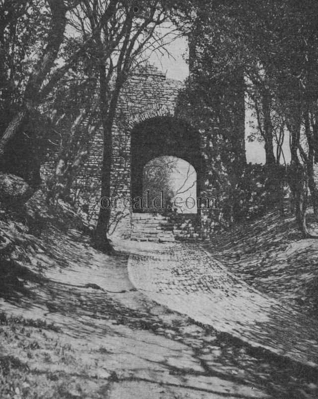THE ENTRANCE GATE TO ANCIENT DUDLEY CASTLE THE ENTRANCE GATE TO ANCIENT DUDLEY CASTLE