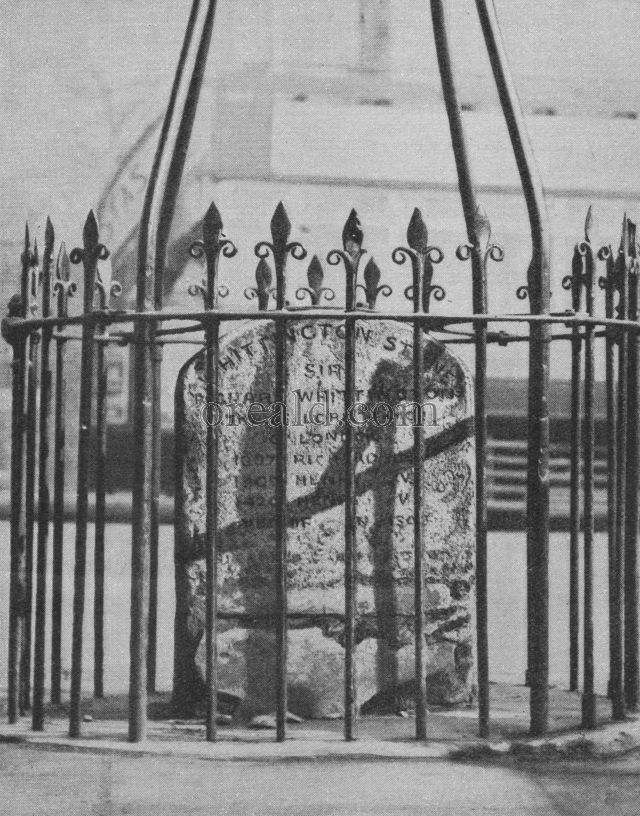 DICK WHITTINGTON'S STONE AT HIGHGATE DICK WHITTINGTON'S STONE AT HIGHGATE