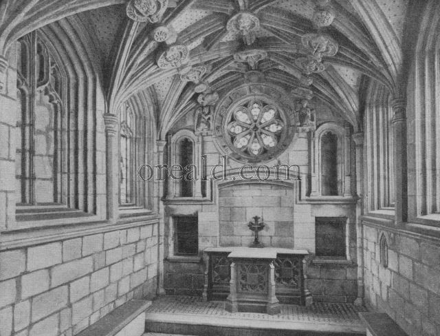 PERCY CHAPEL, WHICH STILL SURVIVES AMONG THE RUINS OF TYNEMOUTH PRIORY PERCY CHAPEL, WHICH STILL SURVIVES AMONG THE RUINS OF TYNEMOUTH PRIORY