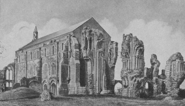 NAVE OF OLD BINHAM PRIORY USED AS PARISH CHURCH NAVE OF OLD BINHAM PRIORY USED AS PARISH CHURCH