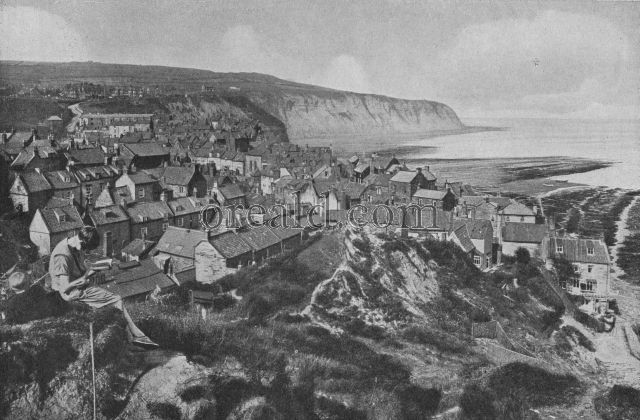 RECESS IN THE YORKSHIRE COAST NAMED AFTER A NATIONAL HERO: ROBIN HOOD'S BAY RECESS IN THE YORKSHIRE COAST NAMED AFTER A NATIONAL HERO: ROBIN HOOD'S BAY