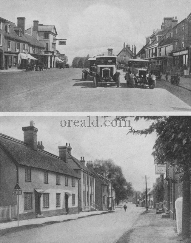 THE GREAT MILESTONE OF BARKWAY AND THE BULL, HODDESDON THE GREAT MILESTONE OF BARKWAY AND THE BULL, HODDESDON
