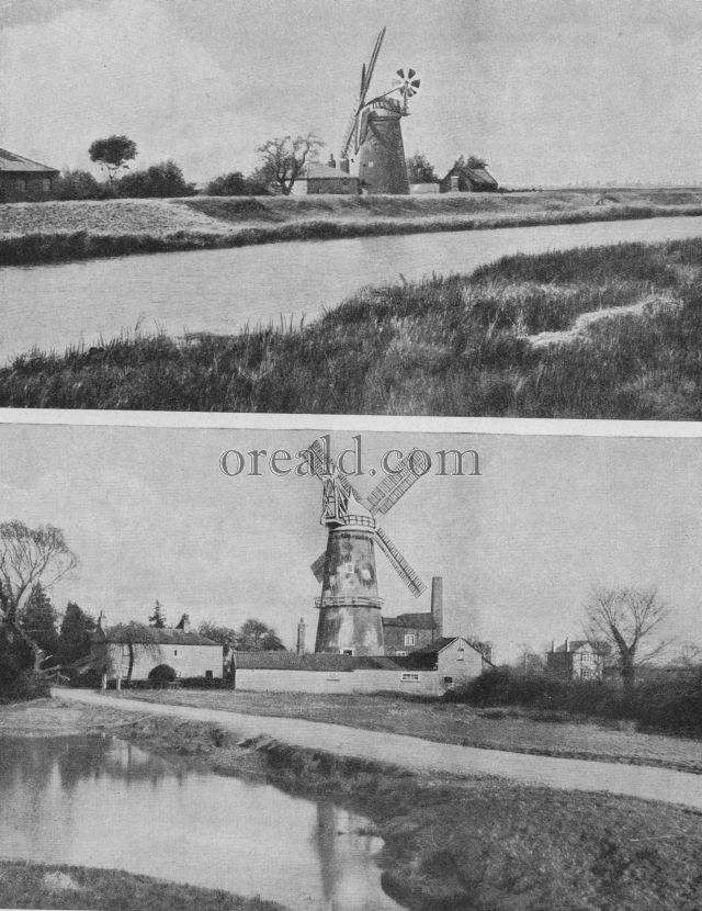 THE ROAD THROUGH DENVER AND AN ALMOST DUTCH SCENE ON THE OUSE THE ROAD THROUGH DENVER AND AN ALMOST DUTCH SCENE ON THE OUSE