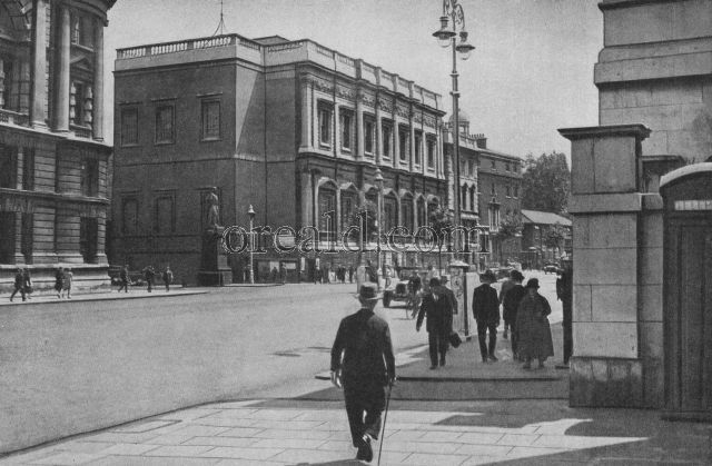 LAST REMNANTS OF THE ROYAL PALACE OF WHITEHALL, WHENCE A KING STEPPED TO THE SCAFFOLD LAST REMNANTS OF THE ROYAL PALACE OF WHITEHALL, WHENCE A KING STEPPED TO THE SCAFFOLD