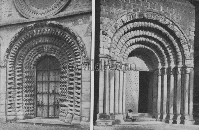 IFFLEY'S WEST DOOR AND A PORTAL OF OLD DUNFERMLINE ABBEY IFFLEY'S WEST DOOR AND A PORTAL OF OLD DUNFERMLINE ABBEY