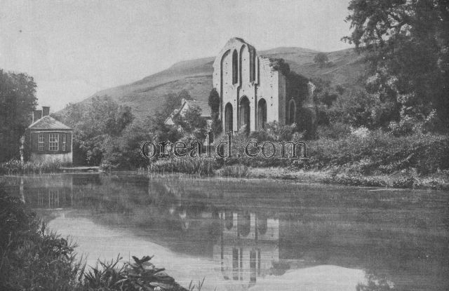 BEAUTIFUL VALLE CRUCIS BUILT BY A WELSH PRINCE IN A VALE OF DENBIGHSHIRE BEAUTIFUL VALLE CRUCIS BUILT BY A WELSH PRINCE IN A VALE OF DENBIGHSHIRE