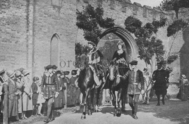 BLUFF KING HAL AND HIS SIXTH QUEEN REVISIT THE OLD PALACE, HATFIELD BLUFF KING HAL AND HIS SIXTH QUEEN REVISIT THE OLD PALACE, HATFIELD