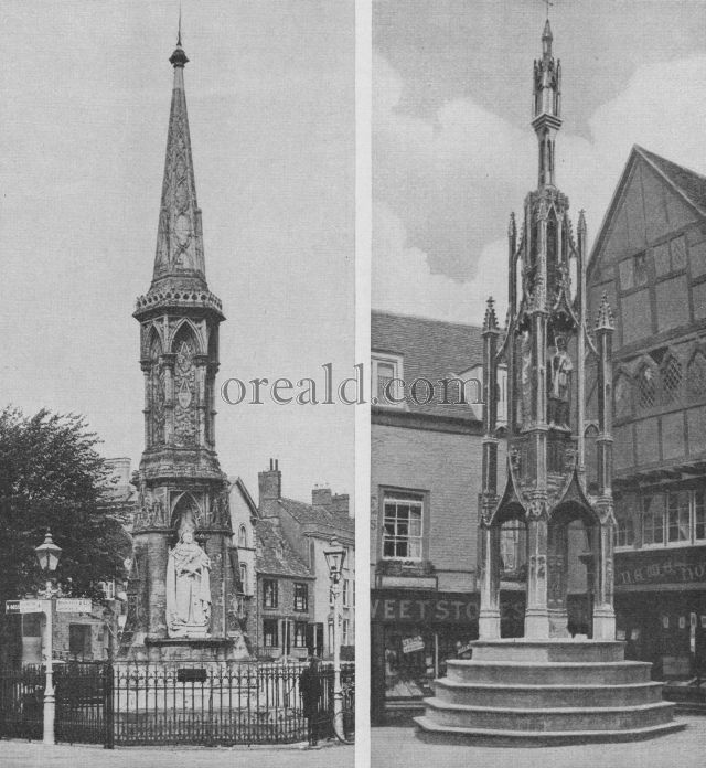 BANBURY CROSS AND WINCHESTER'S BUTTER CROSS BANBURY CROSS AND WINCHESTER'S BUTTER CROSS