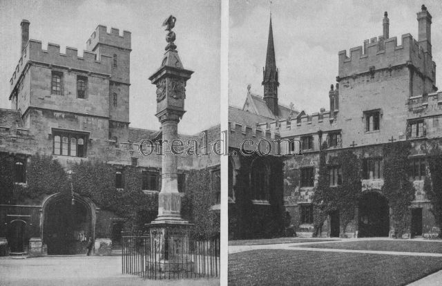 CORPUS CHRISTPS SPLENDID SUNDIAL AND THE QUADRANGLEOF JESUS COLLEGE CORPUS CHRISTPS SPLENDID SUNDIAL AND THE QUADRANGLEOF JESUS COLLEGE