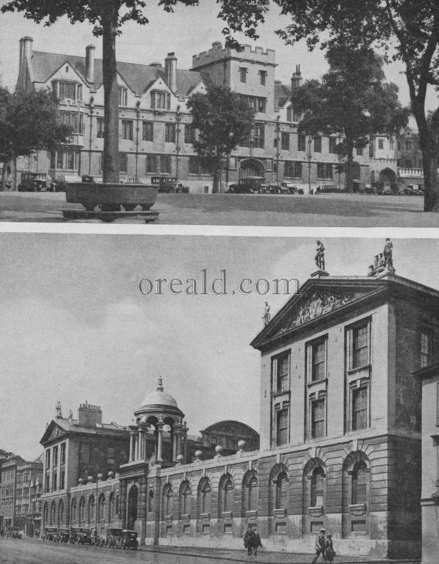 FINEFRONT OF QUEEN'SINHIGHSTREET, AND ST. JOHN'S OF TWOFOUNDATIONS FINEFRONT OF QUEEN'SINHIGHSTREET, AND ST. JOHN'S OF TWOFOUNDATIONS