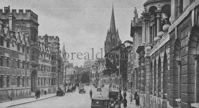 LOOKING WESTWARDS ALONG THE NOBLE CURVE OF HIGH STREET LOOKING WESTWARDS ALONG THE NOBLE CURVE OF HIGH STREET