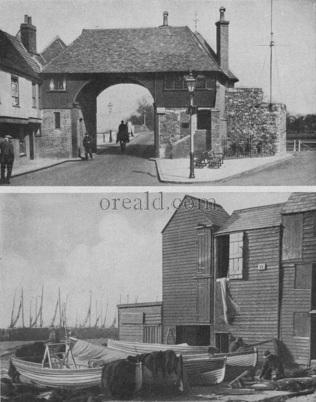 OLD HASTINGS PRESERVED AMIDST THE NEW: THE BARBICAN AT SANDWICH OLD HASTINGS PRESERVED AMIDST THE NEW: THE BARBICAN AT SANDWICH