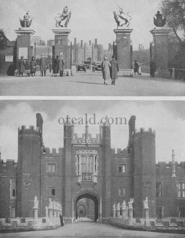 WOLSEY'S WEST FRONT TO HAMPTON COURT AND THE TROPHY GATES WOLSEY'S WEST FRONT TO HAMPTON COURT AND THE TROPHY GATES