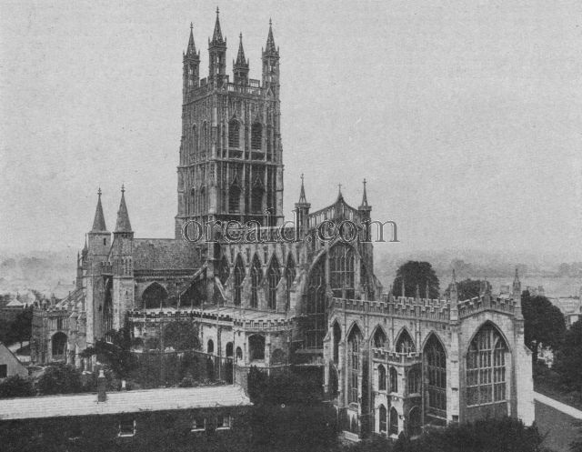 GLOUCESTER'S ABBEY CHURCH MADE A CATHEDRAL AT THE DISSOLUTION GLOUCESTER'S ABBEY CHURCH MADE A CATHEDRAL AT THE DISSOLUTION