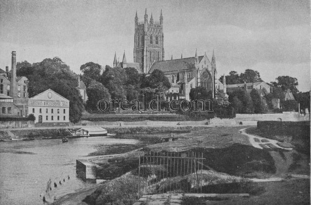 WORCESTER, SEAT OF A BISHOP SINCE THE DAYS OF THE SAXONS WORCESTER, SEAT OF A BISHOP SINCE THE DAYS OF THE SAXONS