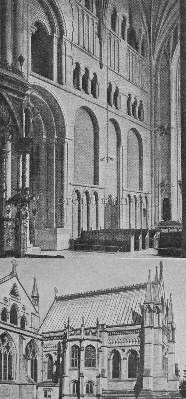 NORTH TRANSEPT OF HEREFORD AND THE LADY CHAPEL NORTH TRANSEPT OF HEREFORD AND THE LADY CHAPEL