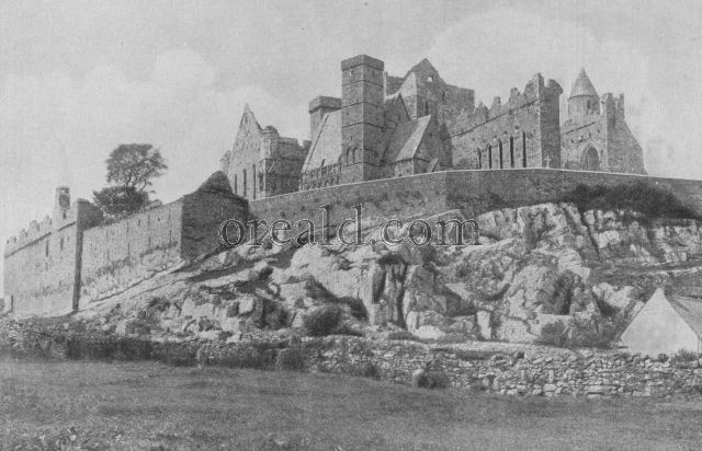 CASHEL'S FORTIFIED CATHEDRAL, BUILT UPON A LIMESTONE CRAG CASHEL'S FORTIFIED CATHEDRAL, BUILT UPON A LIMESTONE CRAG