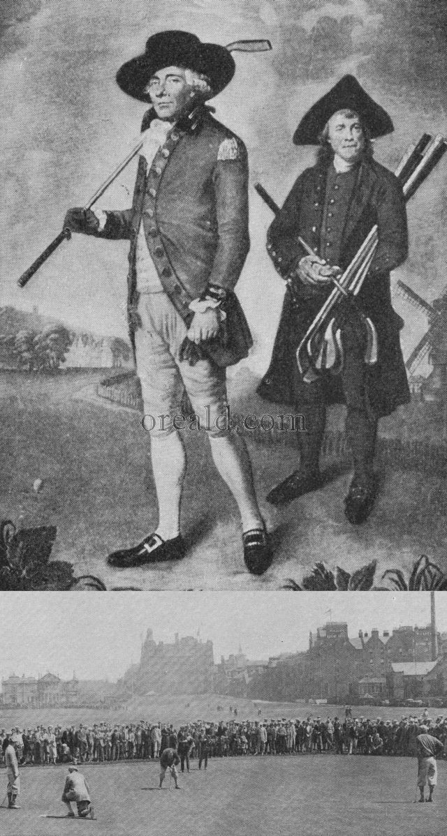 GOLF IN THE EIGHTEENTH CENTURY AT BLACKHEATH AND NOWADAYS AT ST. ANDREWS GOLF IN THE EIGHTEENTH CENTURY AT BLACKHEATH AND NOWADAYS AT ST. ANDREWS
