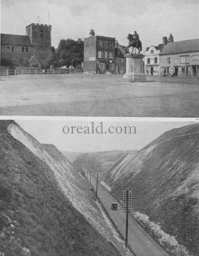 IN THE MARKET-PLACE OF PETERSFIELD AND THE BUTSER CUTTING IN THE MARKET-PLACE OF PETERSFIELD AND THE BUTSER CUTTING