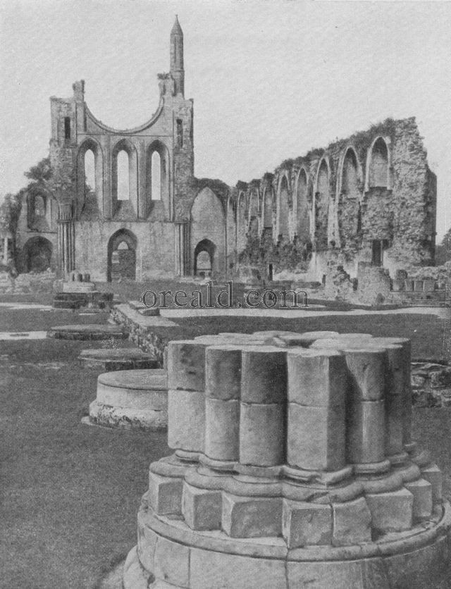 ALL THAT REMAINS OF WHAT WAS BYLAND ABBEY ALL THAT REMAINS OF WHAT WAS BYLAND ABBEY