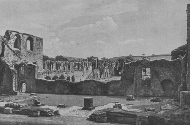 RED SANDSTONE RUINS OF A GREAT CISTERCIAN HOUSE, FURNESS ABBEY RED SANDSTONE RUINS OF A GREAT CISTERCIAN HOUSE, FURNESS ABBEY