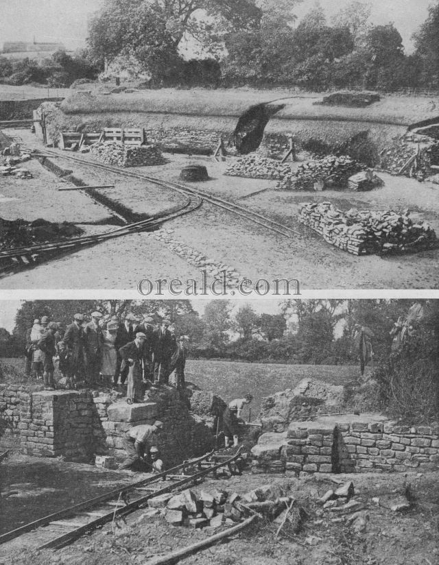 EXCAVATING THE GREAT AMPHITHEATRE OF CAERLEON, WHICH ONCE SAW ROMAN GAMES EXCAVATING THE GREAT AMPHITHEATRE OF CAERLEON, WHICH ONCE SAW ROMAN GAMES