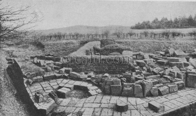 FOUNDATIONS OF A ROMAN BRIDGE WHICH CROSSED WHAT ONCE WAS THE COURSE OF THE TYNE FOUNDATIONS OF A ROMAN BRIDGE WHICH CROSSED WHAT ONCE WAS THE COURSE OF THE TYNE