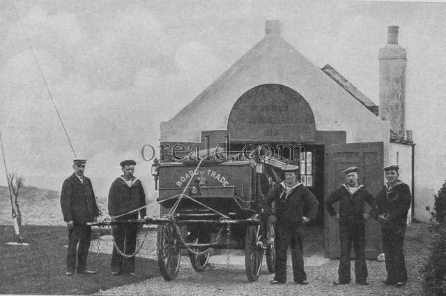 MEN OF THE COASTGUARD SERVICE WHICH ORIGINATED IN THE PREVENTIVE SYSTEM MEN OF THE COASTGUARD SERVICE WHICH ORIGINATED IN THE PREVENTIVE SYSTEM