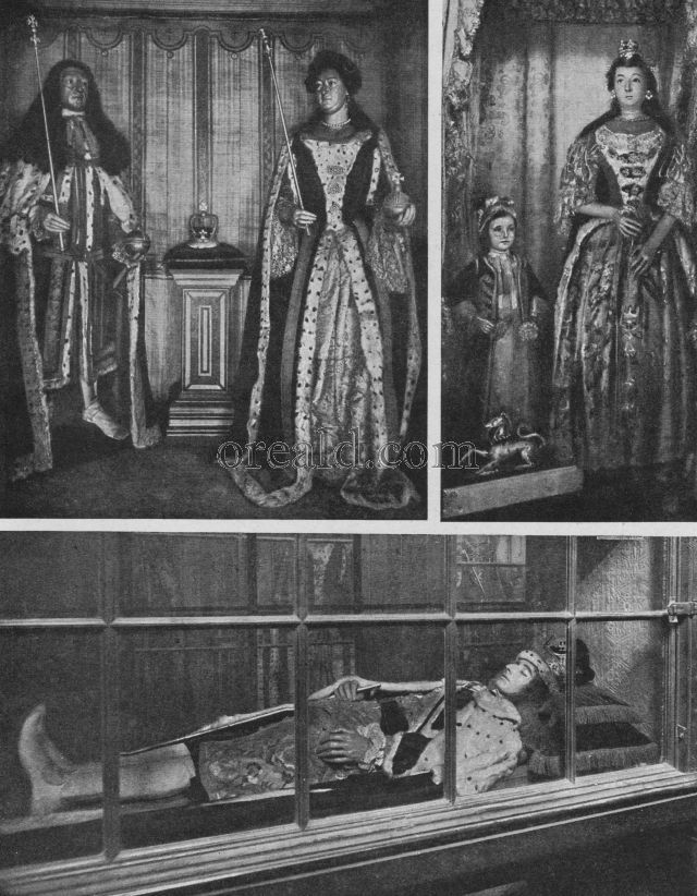 DUKE OF BUCKINGHAM, HIS MOTHER, AND KING WILLIAM AND HIS QUEEN IMMORTALISED IN WAX DUKE OF BUCKINGHAM, HIS MOTHER, AND KING WILLIAM AND HIS QUEEN IMMORTALISED IN WAX
