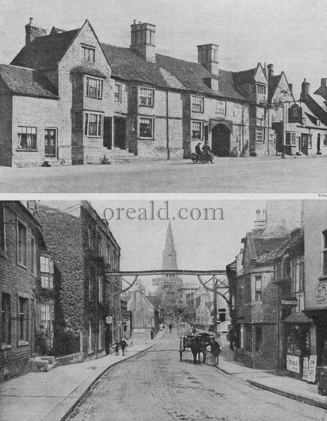 THE INN THAT FIRST 'BOOMED' STILTON CHEESE AND THE ROAD THROUGH STAMFORD THE INN THAT FIRST 'BOOMED' STILTON CHEESE AND THE ROAD THROUGH STAMFORD