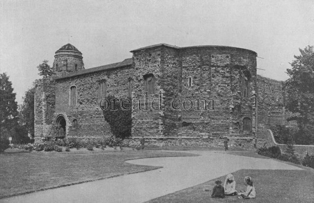 COLCHESTER, ENGLAND'S LARGEST NORMAN KEEP, NOW USED AS A MUSEUM OF ESSEX ANTIQUITIES COLCHESTER, ENGLAND'S LARGEST NORMAN KEEP, NOW USED AS A MUSEUM OF ESSEX ANTIQUITIES