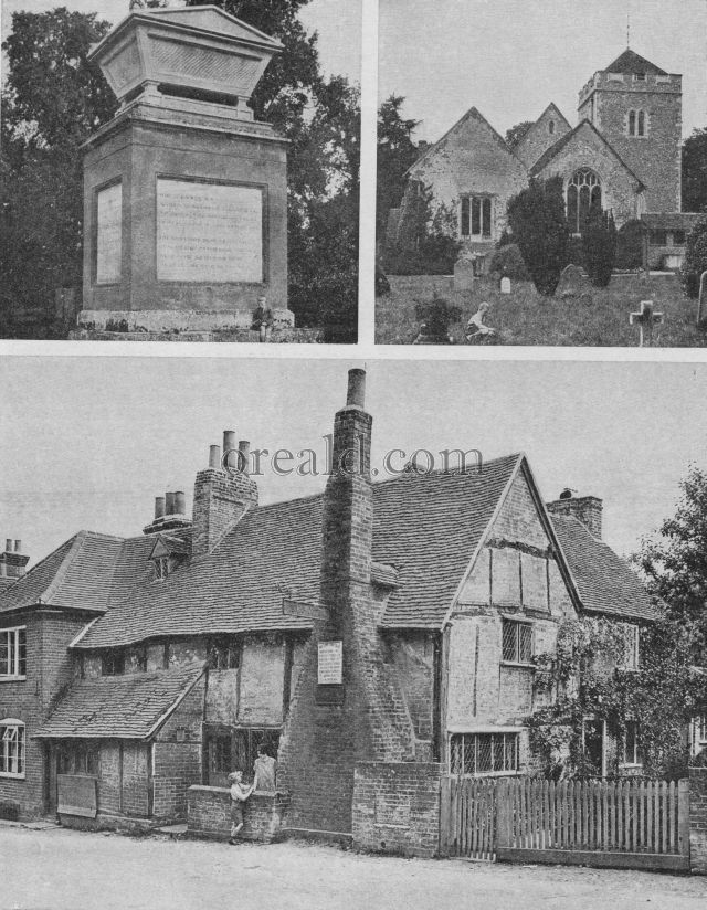 GRAY'S 'COUNTRY CHURCHYARD' AND MILTON'S COTTAGE AT CHALFONT GRAY'S 'COUNTRY CHURCHYARD' AND MILTON'S COTTAGE AT CHALFONT
