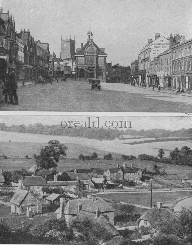 THE BATH ROAD PASSES FROXFIELD AND BROADENS TO FORM MARLBOROUGH'S MAIN STREET THE BATH ROAD PASSES FROXFIELD AND BROADENS TO FORM MARLBOROUGH'S MAIN STREET