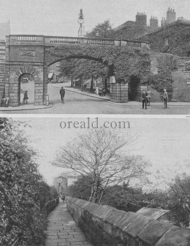 EIGHTEENTH CENTURY BRIDGE GATE AND THE WALK ALONG THE RAMPARTS EIGHTEENTH CENTURY BRIDGE GATE AND THE WALK ALONG THE RAMPARTS