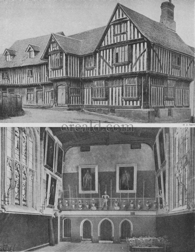 GREAT HALL OF S. MARY'S, COVENTRY, AND LAVENHAM'S TIMBER-FRAME GUILDHALL GREAT HALL OF S. MARY'S, COVENTRY, AND LAVENHAM'S TIMBER-FRAME GUILDHALL