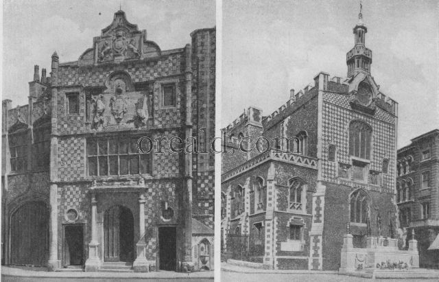 TUDOR GUILDHALLS AT LYNN AND NORWICH, CENTRES OF TRADE ALONG THE FAR-FLUNG NORFOLK WATERWAYS TUDOR GUILDHALLS AT LYNN AND NORWICH, CENTRES OF TRADE ALONG THE FAR-FLUNG NORFOLK WATERWAYS