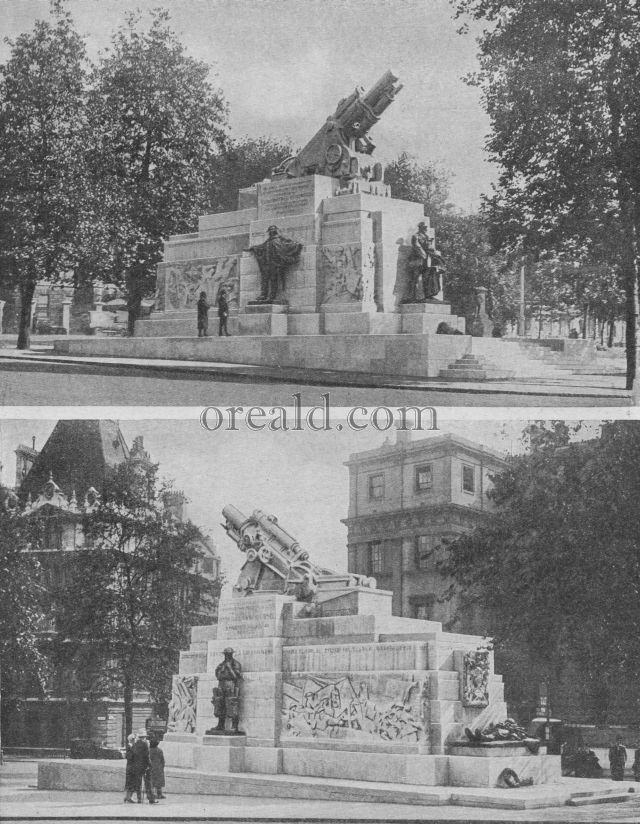 THE ARTILLERY MEMORIAL, SET IN THE WHIRL OF A BUSY TRAFFIC CENTRE THE ARTILLERY MEMORIAL, SET IN THE WHIRL OF A BUSY TRAFFIC CENTRE