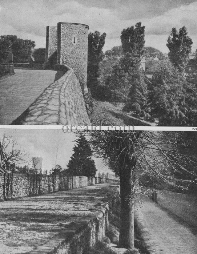 ANCIENT WALLS AT CHICHESTER AND CANTERBURY ANCIENT WALLS AT CHICHESTER AND CANTERBURY