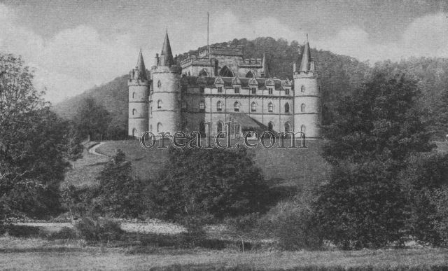 INVERARAY CASTLE, THE SEAT OF THE CAMPBELLS INVERARAY CASTLE, THE SEAT OF THE CAMPBELLS