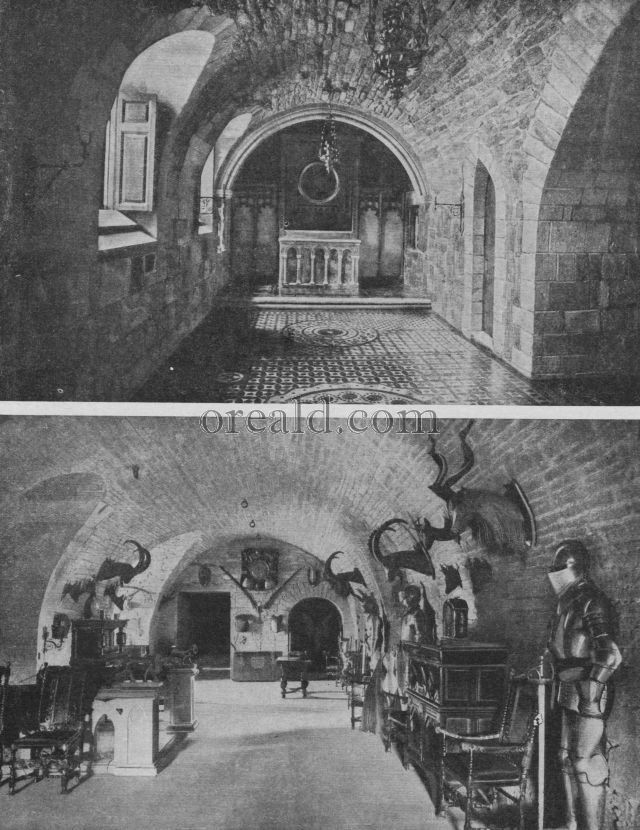 CRYPT OF GLAMIS CASTLE, AND THE ANCIENT CHAPEL AT NEWBATTLE ABBEY CRYPT OF GLAMIS CASTLE, AND THE ANCIENT CHAPEL AT NEWBATTLE ABBEY