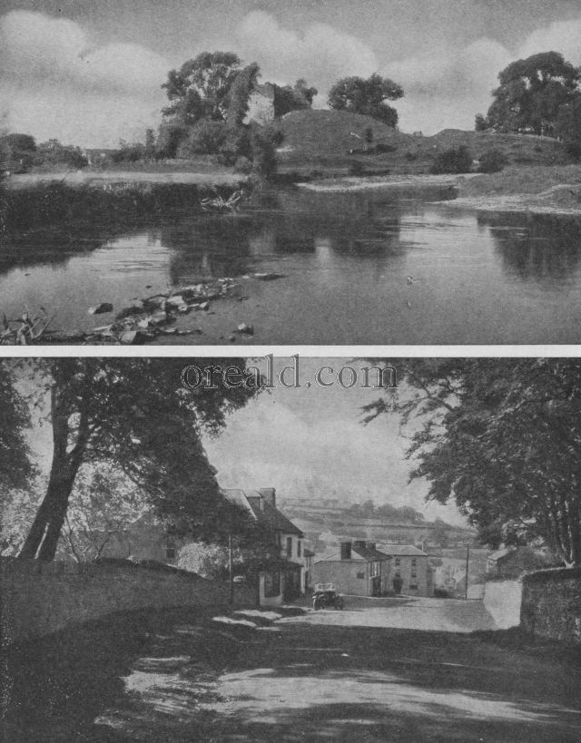 TRECASTLE, AND THE NORMAN RUIN OUTSIDE OLD-WORLD LLANDOVERY TRECASTLE, AND THE NORMAN RUIN OUTSIDE OLD-WORLD LLANDOVERY