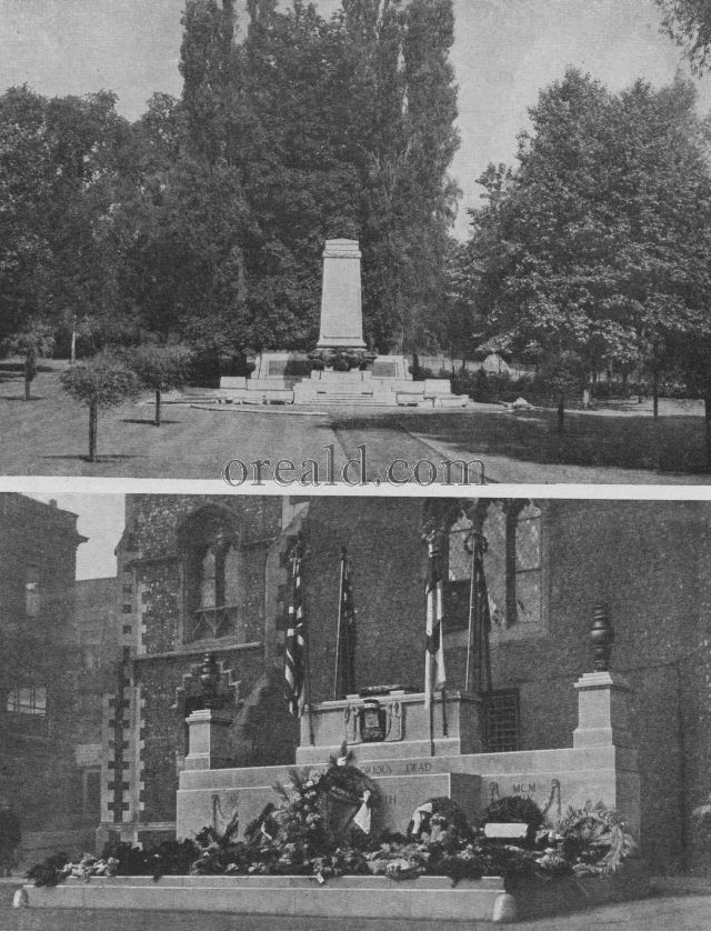 THE UNVEILING OF NORWICH MEMORIAL, AND THE CENOTAPH AT IPSWICH THE UNVEILING OF NORWICH MEMORIAL, AND THE CENOTAPH AT IPSWICH