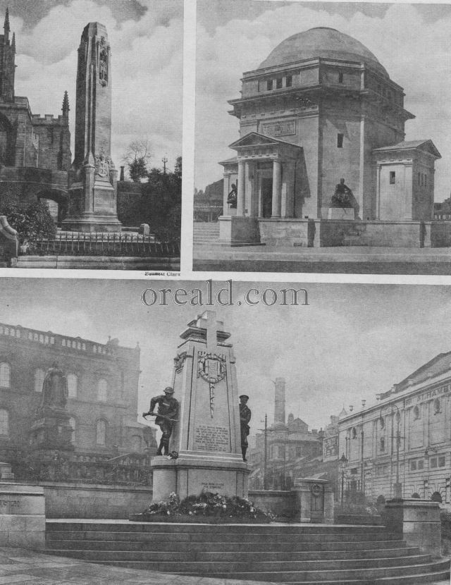 BRADFORD'S CENOTAPH AND WOLVERHAMPTON'S OBELISK: THE BIRMINGHAM HALL OF MEMORY BRADFORD'S CENOTAPH AND WOLVERHAMPTON'S OBELISK: THE BIRMINGHAM HALL OF MEMORY