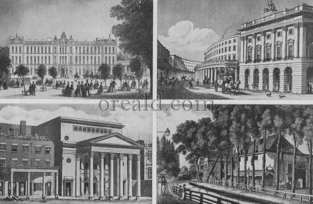 FAMOUS HOUSES IN GEORGIAN LONDON, SHOWN BY CONTEMPORARY PRINTS FAMOUS HOUSES IN GEORGIAN LONDON, SHOWN BY CONTEMPORARY PRINTS
