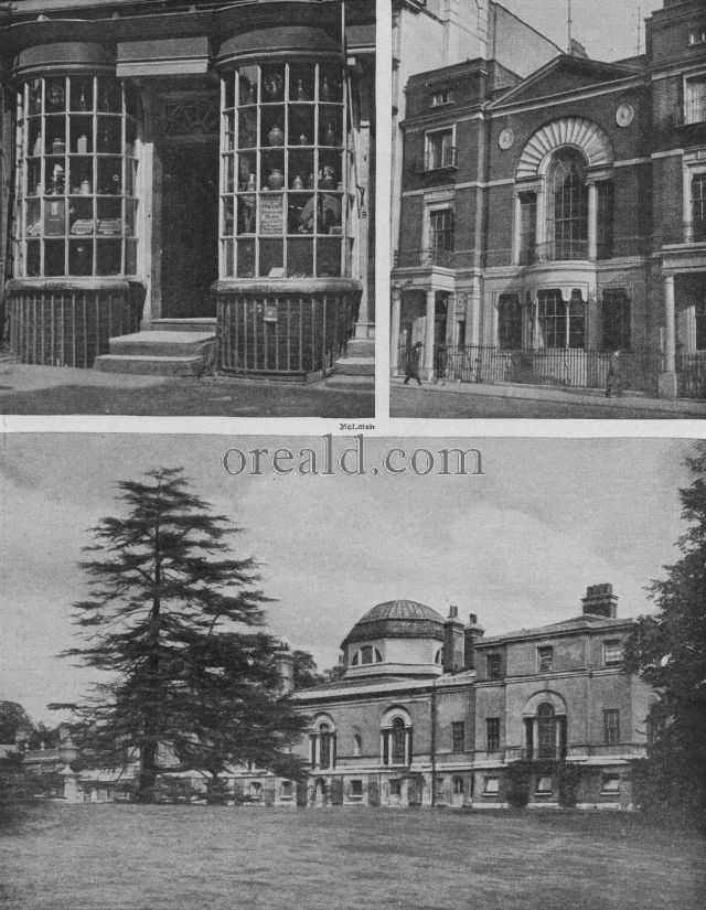 PALLADIAN VILLA AT CHISWICK; A HAYMARKET SHOP AND BOODLE'S CLUB PALLADIAN VILLA AT CHISWICK; A HAYMARKET SHOP AND BOODLE'S CLUB