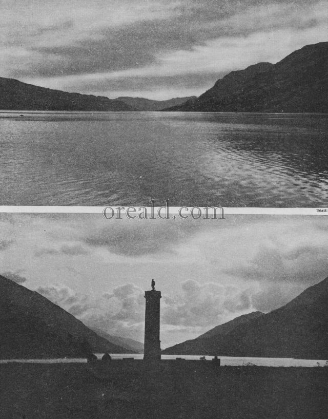 GLENFINNAN, WHERE THE STANDARD WAS RAISED, AND LOCH DUICH, A PLACE OF EXILE GLENFINNAN, WHERE THE STANDARD WAS RAISED, AND LOCH DUICH, A PLACE OF EXILE