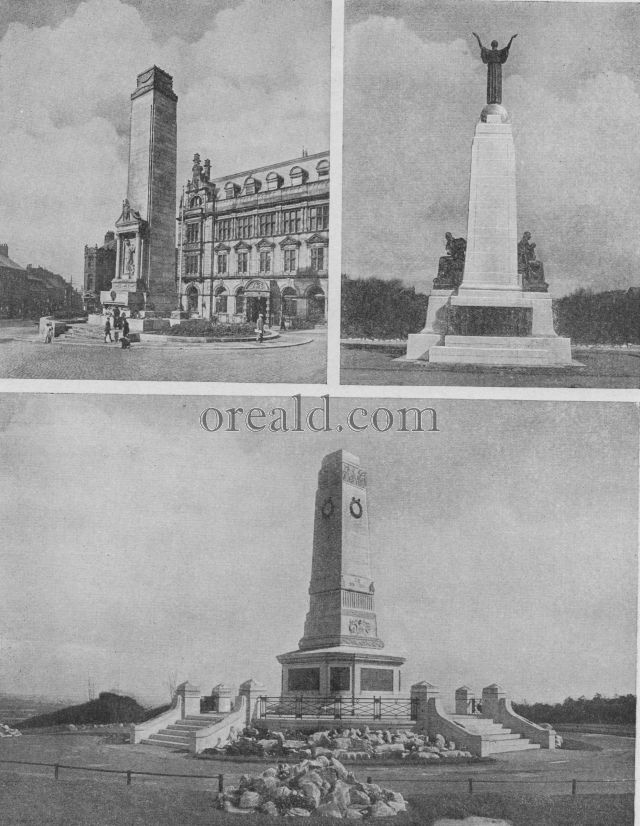 THE GRAND MONUMENT AT BARROW-IN-FURNESS; PRESTON AND ST. ANNE'S THE GRAND MONUMENT AT BARROW-IN-FURNESS; PRESTON AND ST. ANNE'S